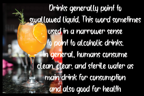 Beverage Font - Preview 2