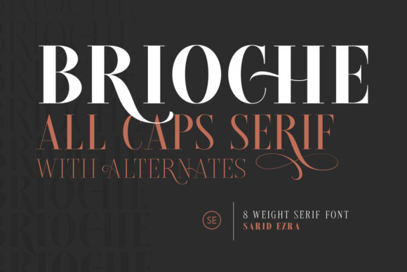 Brioche Font - Preview 1