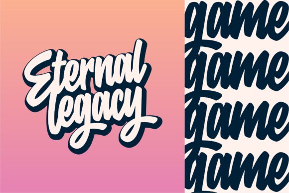 Eighties Font - Preview 1
