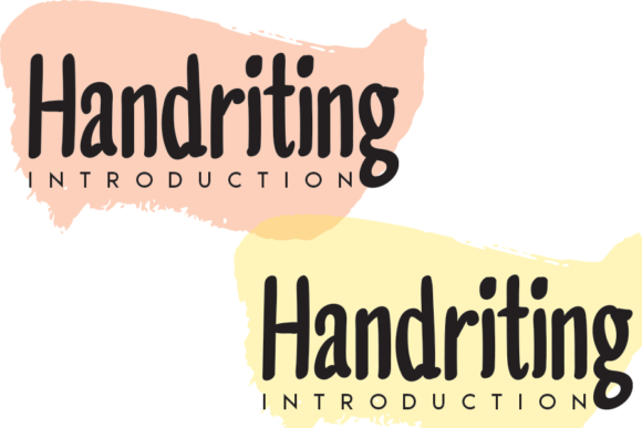Handriting Font - Preview 1