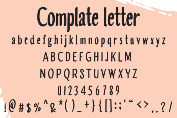Handriting Font - Preview 3