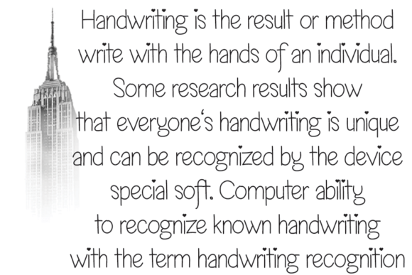 Hello Mini Font PNG with transparent background - Preview 2