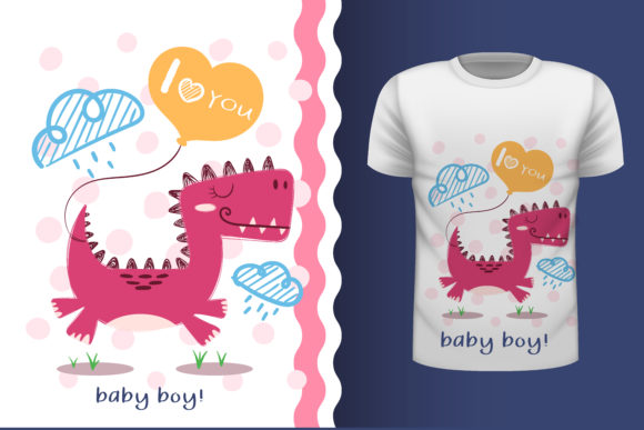 Kid Dinosaur Font PNG with transparent background - Preview 4