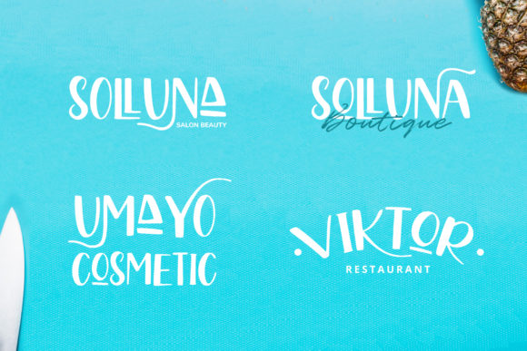 Rollena Font PNG with transparent background - Preview 4