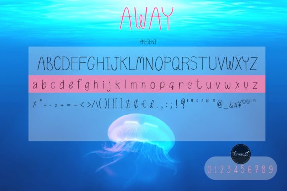 Away Font - Preview 6