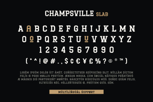 Champsville Font - Preview 3