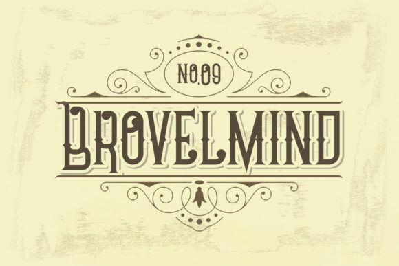 Chivel Mind Font PNG with transparent background - Preview 2