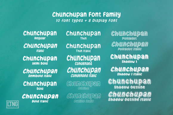 Chunchupan Font - Preview 4