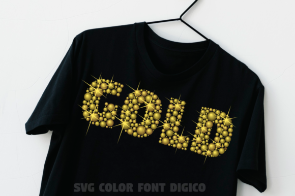 Digico Metals Font PNG with transparent background - Preview 2
