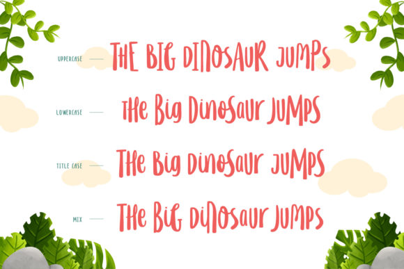 Happy Saurus Font - Preview 2