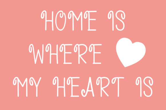 Joyful Time Font PNG with transparent background - Preview 1