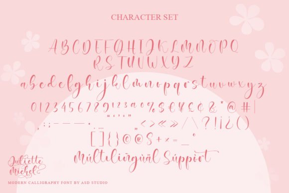 Juliette Michel Font PNG with transparent background - Preview 2
