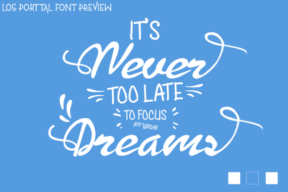 Los Porttal Font PNG with transparent background - Preview 2