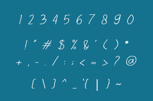 Mlalaty Font PNG with transparent background - Preview 4
