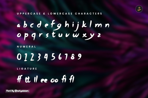 Most Zephyr Font PNG with transparent background - Preview 1