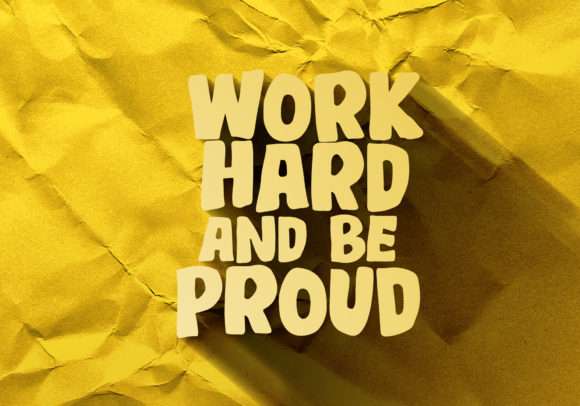 Paper Works Font PNG with transparent background - Preview 2