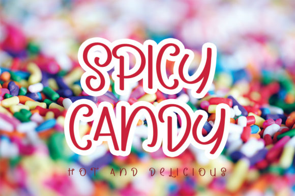 Pop Corn Font PNG with transparent background - Preview 1