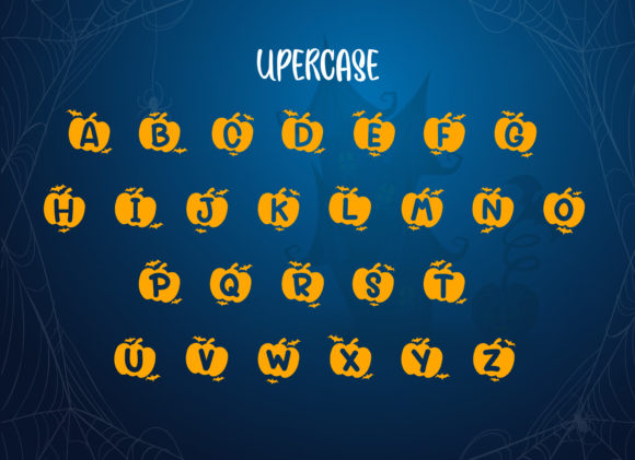 Pumkinz Font PNG with transparent background - Preview 1