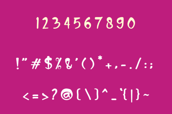 Qan Zhut Font PNG with transparent background - Preview 3