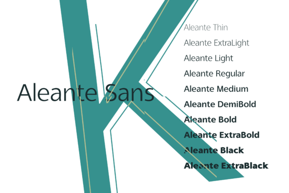 Aleante Font - Preview 1