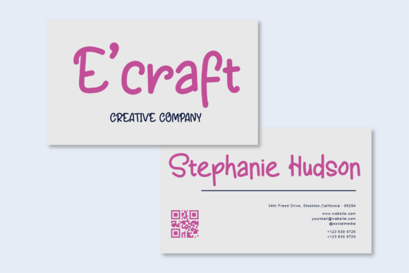 Be Crafter Font PNG with transparent background - Preview 1