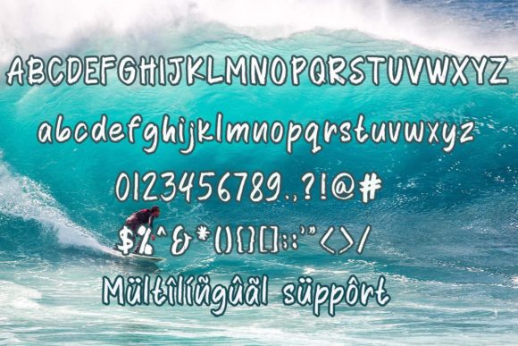 Big Surf Font - Preview 1
