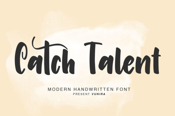 Catch Talent Font - Preview 1