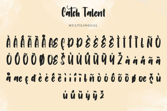 Catch Talent Font - Preview 6