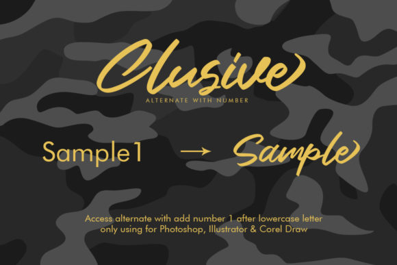 Clusive Font - Preview 4