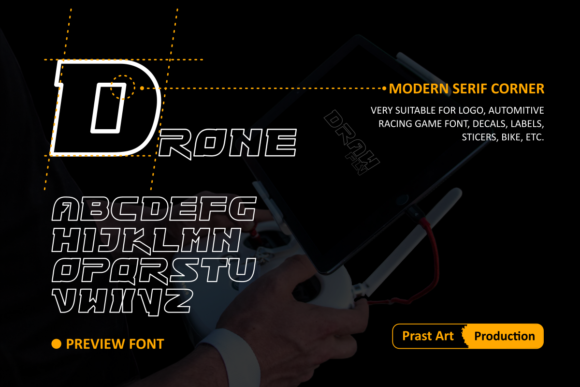 Draw Fly Font - Preview 2