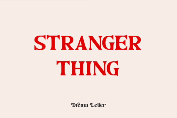 Dream Letter Font - Preview 6
