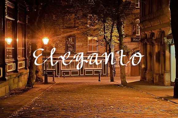 Eleganto Font - Preview 1