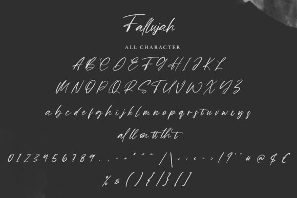Fallujah Font - Preview 4