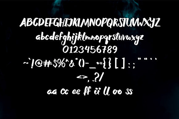Garotte Font - Preview 1