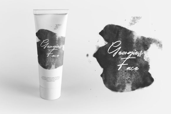 Georgiess Signature Font PNG with transparent background - Preview 4