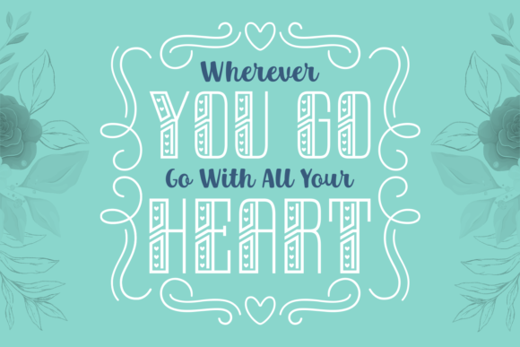 Home Idotry Love Font PNG with transparent background - Preview 2
