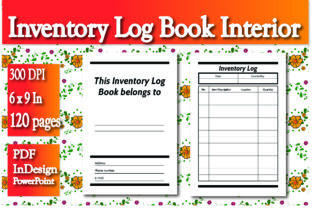KDP Inventory Log Book Interior Graphic by Ivana Prue · Creative Fabrica