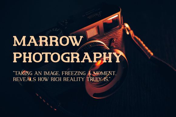 Marrowish Font PNG with transparent background - Preview 1