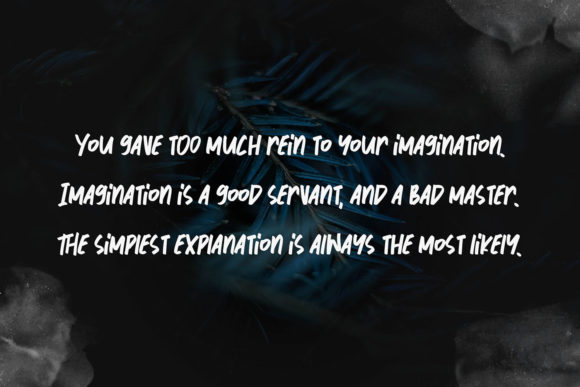 Motion Therapy Font font preview - 1