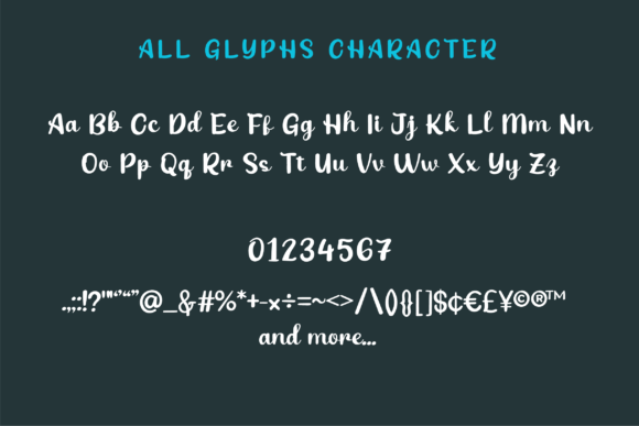 Babang Font PNG with transparent background - Preview 5