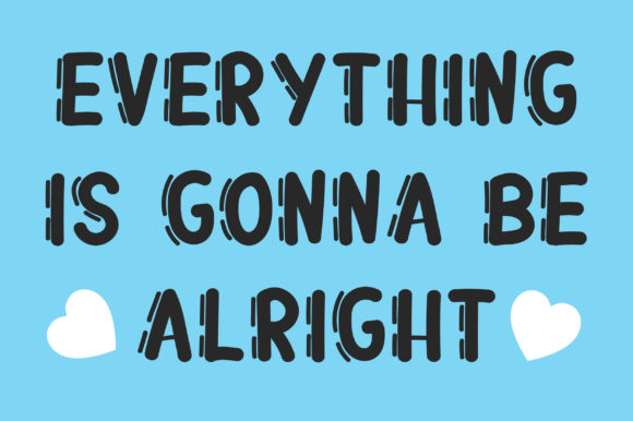 Cheer Up Font - Preview 2