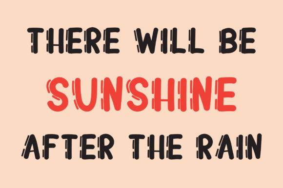 Cheer Up Font - Preview 3