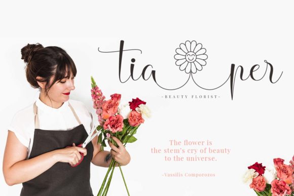 Hello Daisy Font - Preview 1