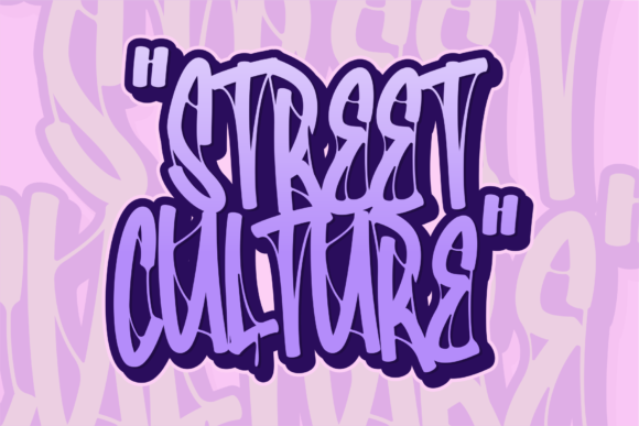 Kenarock Font PNG with transparent background - Preview 1