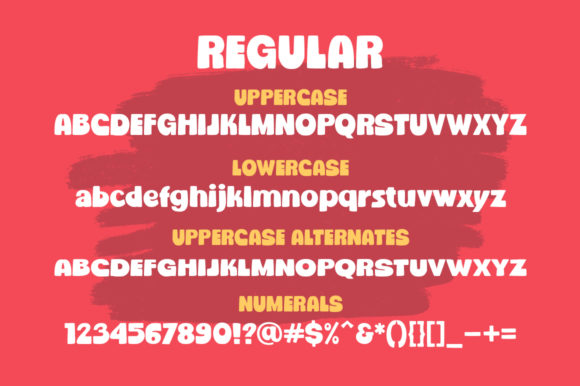 Mansheen Font PNG with transparent background - Preview 6