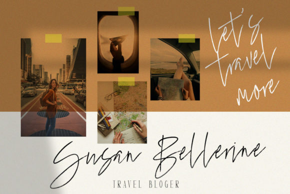 Marvelous Photograph Font PNG with transparent background - Preview 6