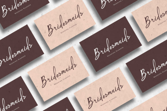 Bridemaids Font - Preview 6