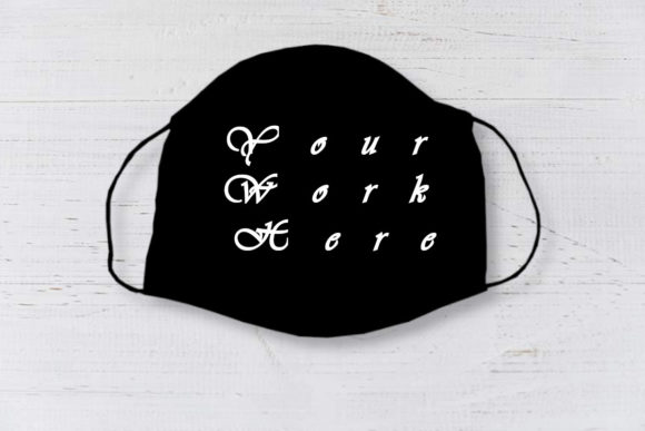Face Mask Mockup , Black Mask Mockups Graphic Product Mockups By Art Studio