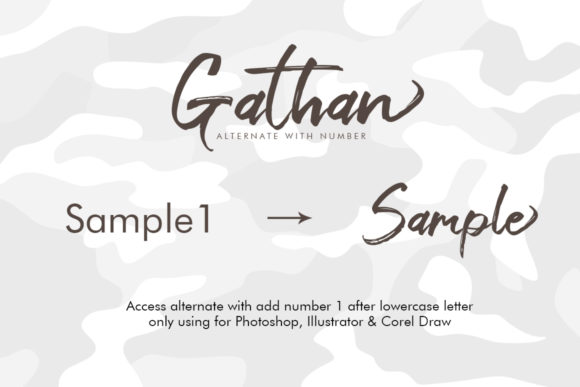 Gathan Font - Preview 4