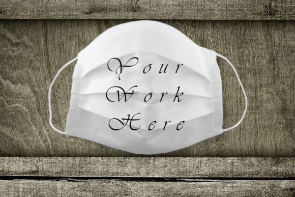 Mask Mockup, White Mask Graphic Product Mockups By Art Studio